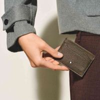 Kartenetui 5 cc aus Grain Leder