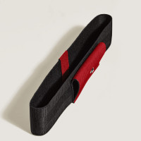 Schreibgerätehalter für 1 Schreibgerät mit elastischem Band aus Sartorial Leder