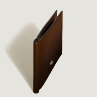 Brieftasche 6 cc mit Geldscheinklammer aus Meisterstück Sfumato-Leder