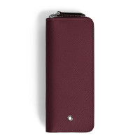 Sartorial Etui für 2 Schreibgerät mit Reißverschluss