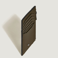 Kartenetui 8 cc mit Reißverschluss aus Grain Leder