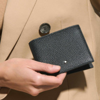 Genarbte Brieftasche 8 cc