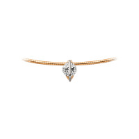LIBERTÉ Collier mit Omegareif "Elastic"