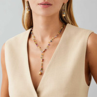 Africa Gemstone Halskette