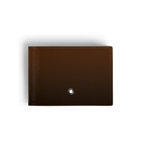 Brieftasche 6 cc mit Geldscheinklammer aus Meisterstück Sfumato-Leder