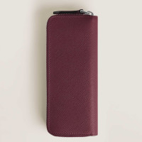 Sartorial Etui für 2 Schreibgerät mit Reißverschluss