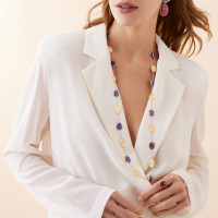 Lunaria Color Halskette