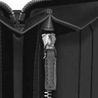 Soft Brieftasche 12 cc mit umlaufendem Reißverschluss