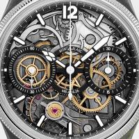 1858 The Unveiled Secret Minerva Monopusher Chronograph Limited Edition