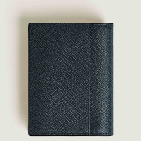 Mini Brieftasche 4 cc aus Sartorial Leder