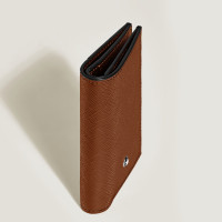 Mini Brieftasche 4 cc aus Sartorial Leder