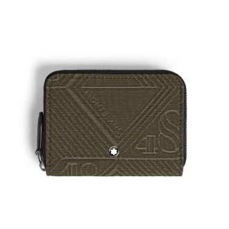 Mini Brieftasche 2 cc mit Reißverschluss aus 4810 Jacquard