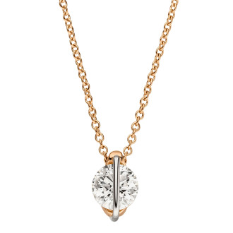 LIBERTÉ Collier mit Ankerkette