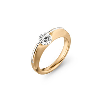 LIBERTÉ Solitaire Ring