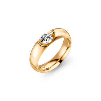 LIBERTÉ Solitaire Ring