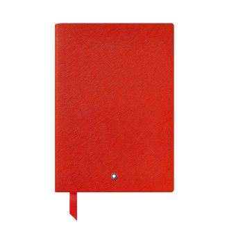 Notebook #146 klein, Modena Red - Liniert