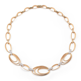 Dune Chic Pavé Collier