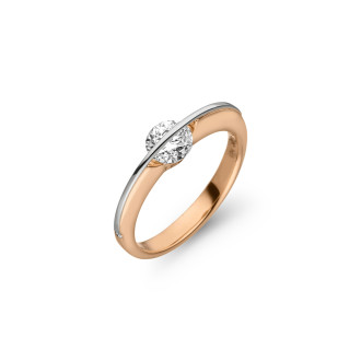 LIBERTÉ Solitaire Ring