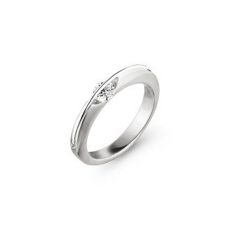 LIBERTÉ Solitaire Ring
