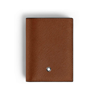 Mini Brieftasche 4 cc aus Sartorial Leder