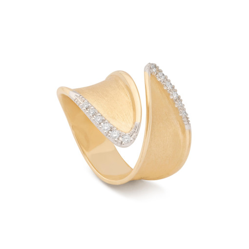 Lunaria Twist Ring
