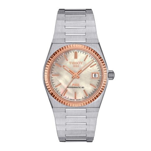 PRX Powermatic 80 Stahl & 18K Goldlünette