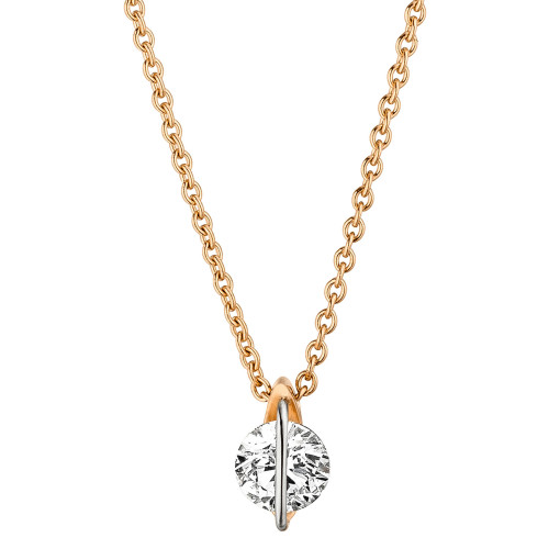 LIBERTÉ Collier mit Ankerkette