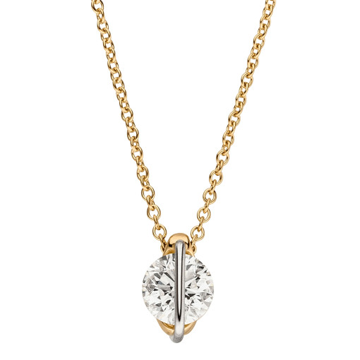LIBERTÉ Collier mit Ankerkette