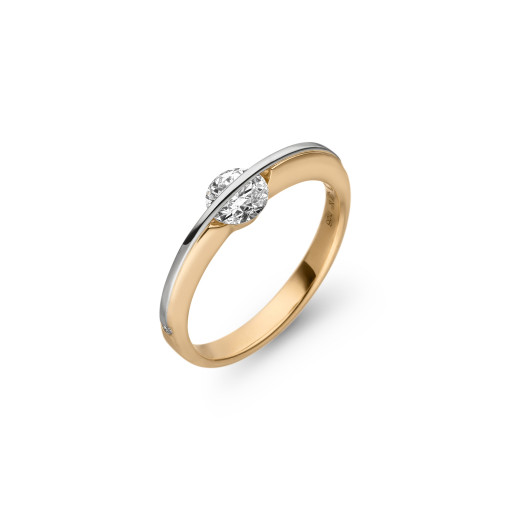 LIBERTÉ Solitaire Ring