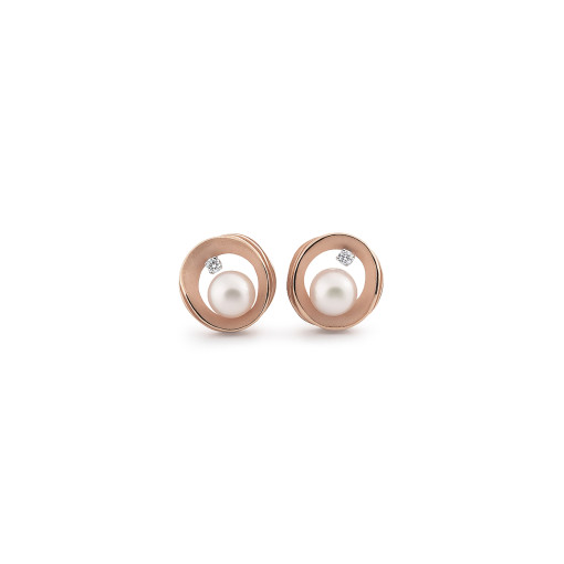 Infinity White Ohrringe