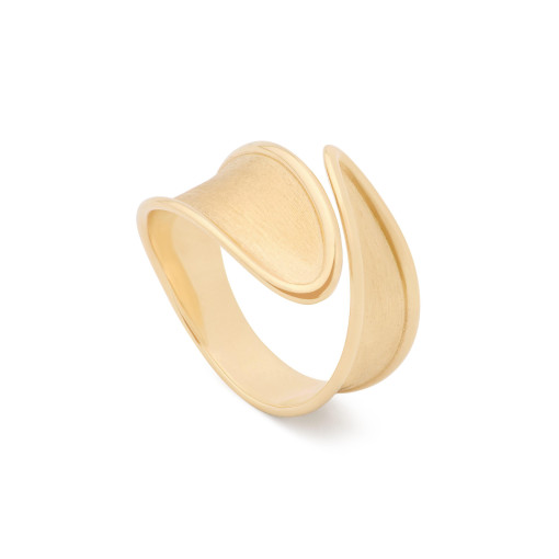 Lunaria Twist Ring