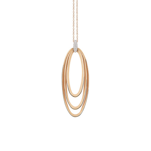 Dune Chic Pavé Anhänger mit Halskette
