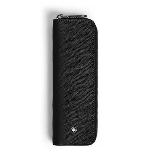Etui für 1 Schreibgerät mit Reißverschluss aus Sartorial Leder