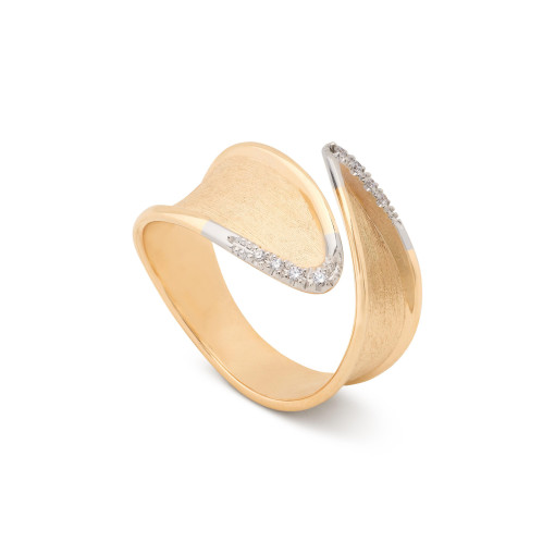 Lunaria Twist Ring