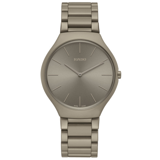 Rado - True Thinline Les Couleurs™ Le Corbusier Grey Brown Natural Umber 32141