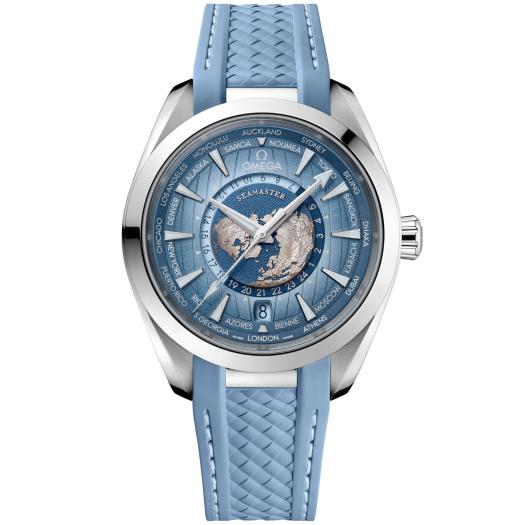 Omega - Aqua Terra 150m Co-Axial Master Chronometer GMT Worldtimer 43mm