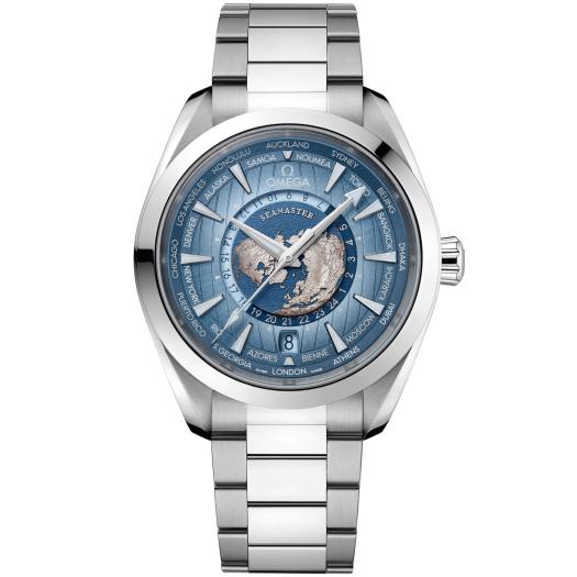 Omega - Aqua Terra 150m Co-Axial Master Chronometer GMT Worldtimer 42mm