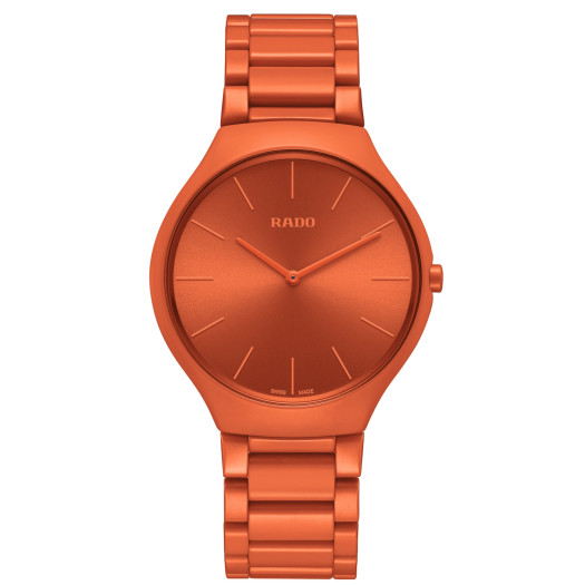 Rado - True Thinline Les Couleurs™ Le Corbusier Powerful Orange 44320S