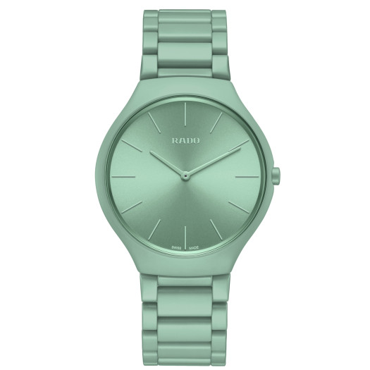 Rado - True Thinline Les Couleurs™ Le CorbusierSlightly Greyed English Green 32041