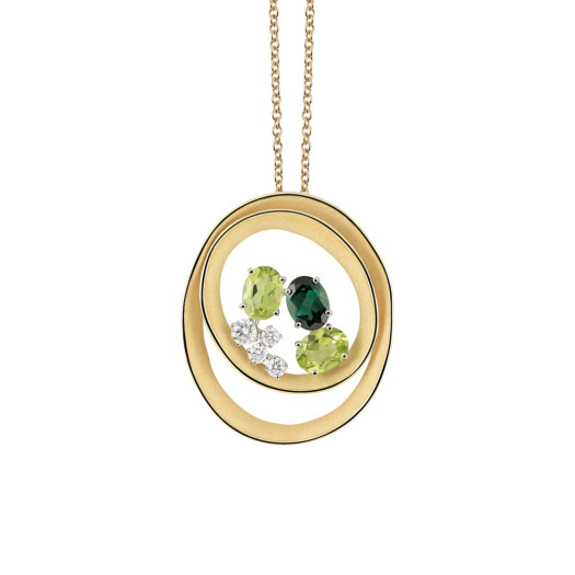 Cammilli - Dune Solar Color Anhänger mit Halskette