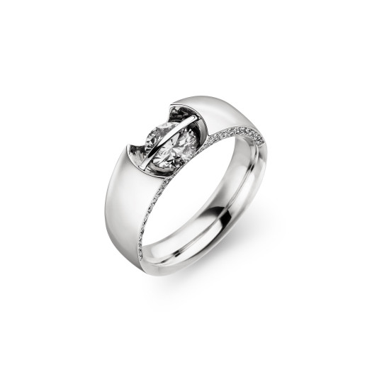 Schaffrath - LIBERTÉ Solitaire Ring