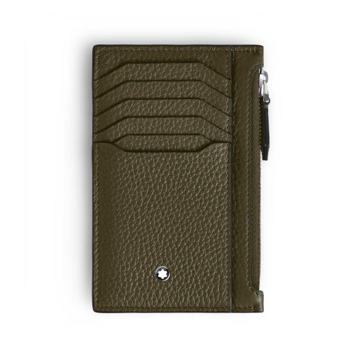 Montblanc - Kartenetui 8 cc mit Reißverschluss aus Grain Leder
