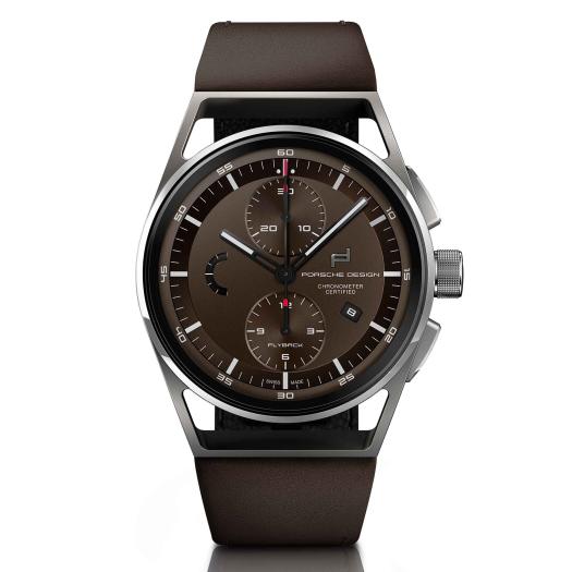 Porsche Design - 1919 CHRONOTIMER FLYBACK Brown & Leather