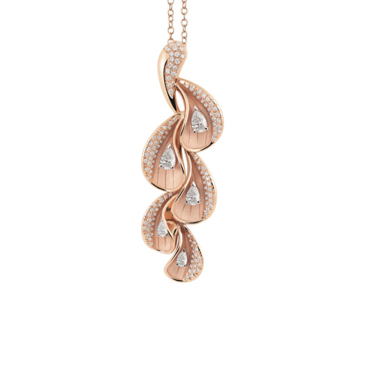 Cammilli - Moon Drops Anhänger mit Halskette