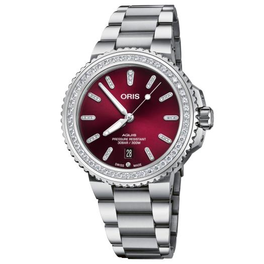 ORIS - Aquis Date Diamonds